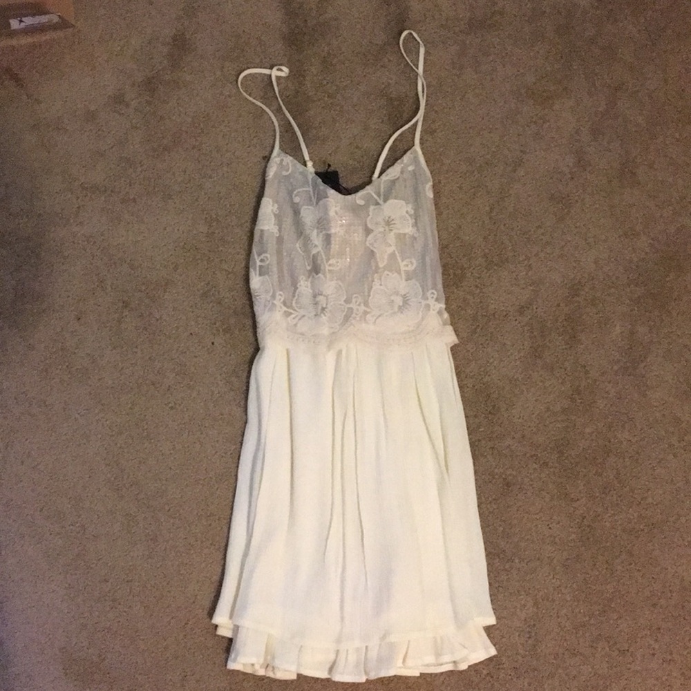 may & july Boutique Dress (Ivory)